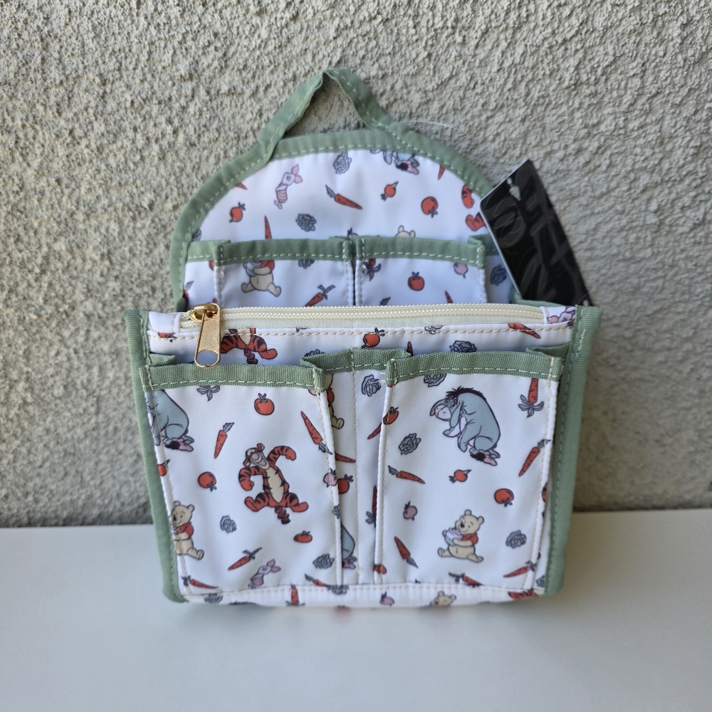 Disney BoxLunch Winnie The Pooh & Friends Allover Print Mini Backpack Organizer